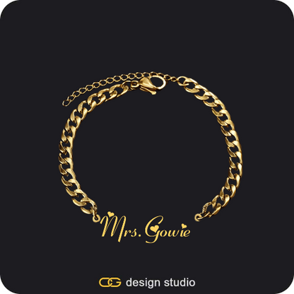 The Essential Name Necklace: Looped,Item Personalization,The Essential Name Bracelet,The Essential Name Bracelet,The Essential Name Bracelet