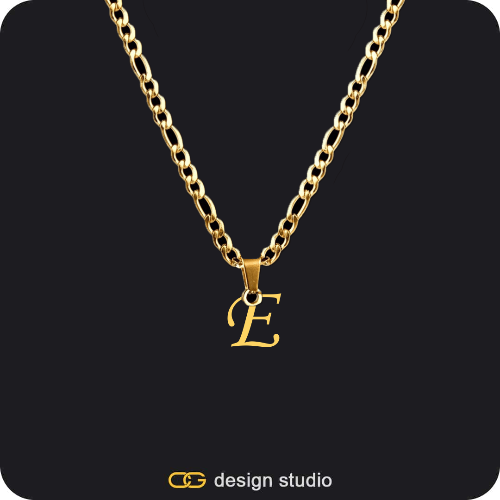 The Essential Name Necklace: Looped,Item Personalization,The Essential Name Necklace,Item Personalization
