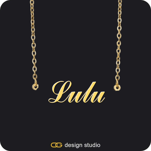 The Essential Name Necklace,Custom Photo Pendant - Gold / Circle (4 cm) / Rope
