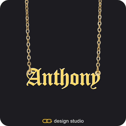 The Essential Name Necklace,The Essential Name Necklace,Item Personalization