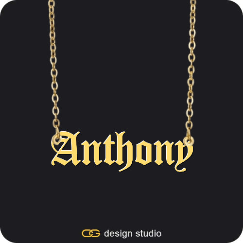 The Essential Name Necklace,The Essential Name Necklace,Item Personalization