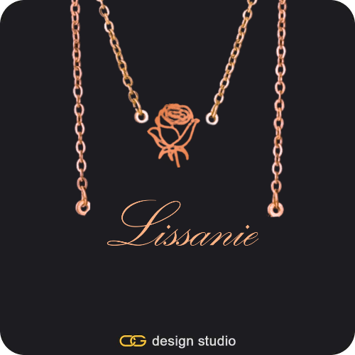 The Essential Name Necklace: Double Layer