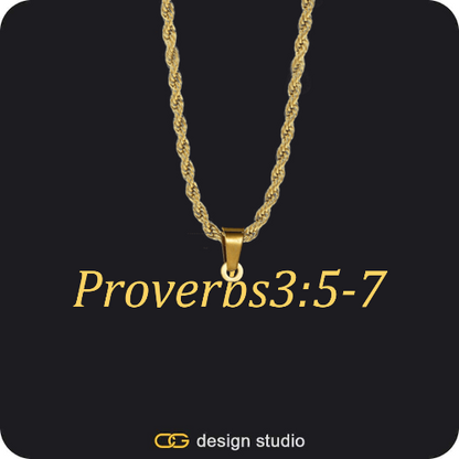 The Essential Name Necklace: Looped,Item Personalization,Custom Photo Pendant - Gold / Circle (4 cm) / Rope