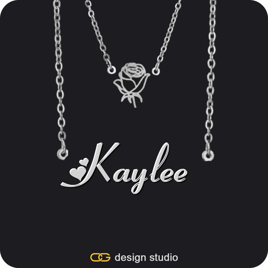 The Essential Name Necklace: Charm,Item Personalization