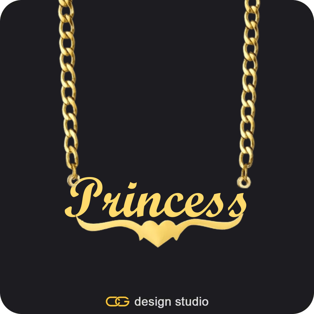 The Essential Name Necklace: Underline,Item Personalization