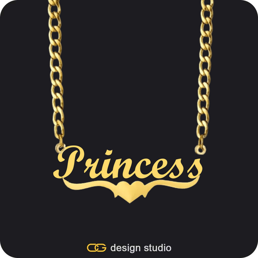 The Essential Name Necklace: Underline,Item Personalization