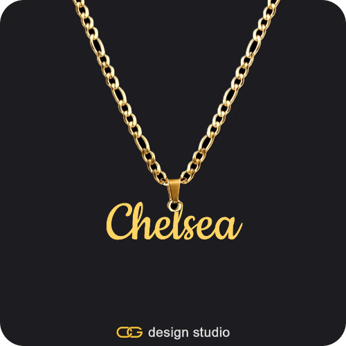 The Essential Name Necklace: Looped,Item Personalization