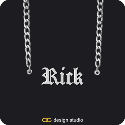 The Essential Name Necklace,Item Personalization