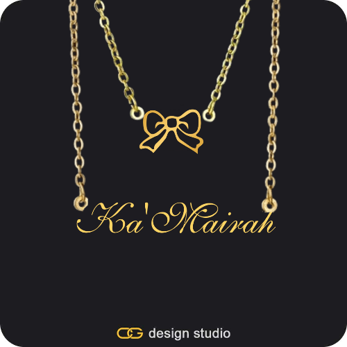 The Essential Name Necklace: Double Layer