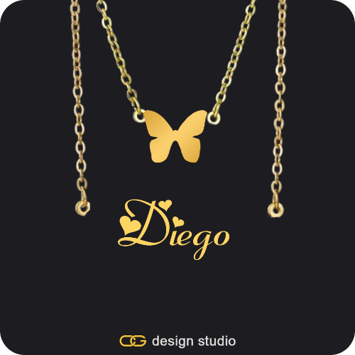 The Essential Name Necklace: Double Layer