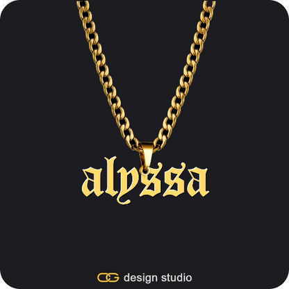 The Essential Name Bracelet,The Essential Name Necklace,Item Personalization