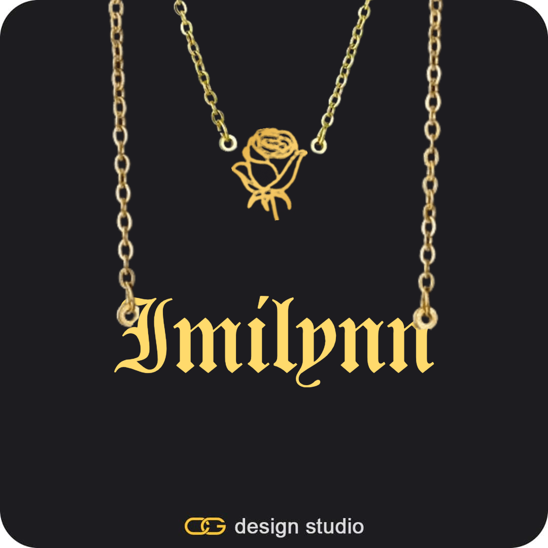 The Essential Name Necklace: Charm,Item Personalization