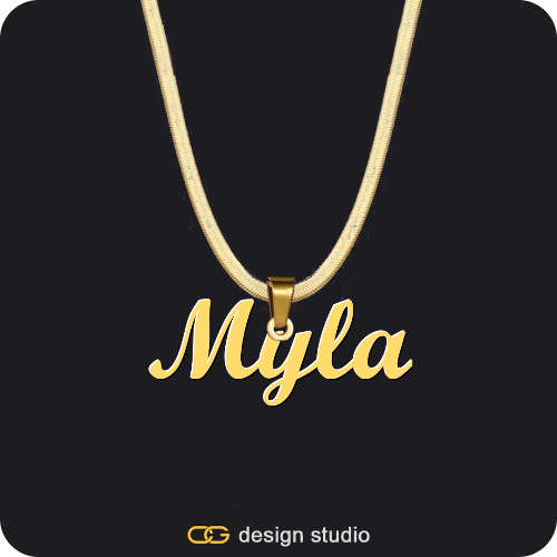 The Essential Name Necklace,Item Personalization