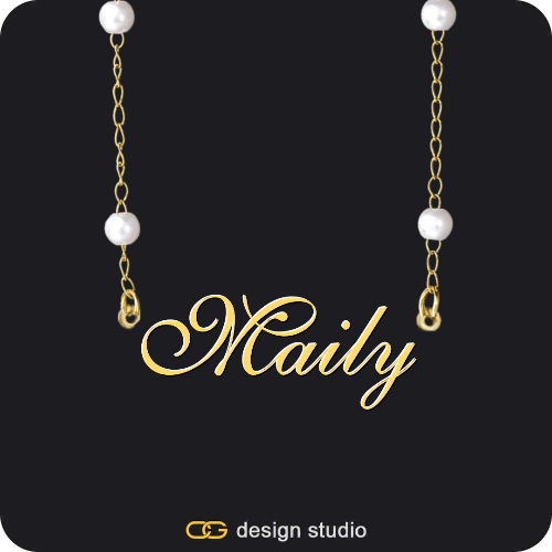 The Essential Name Necklace,Item Personalization