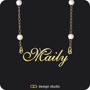 The Essential Name Necklace,Item Personalization