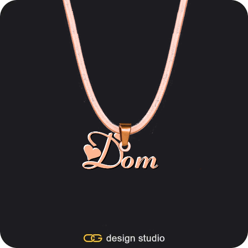 The Essential Name Necklace,Item Personalization