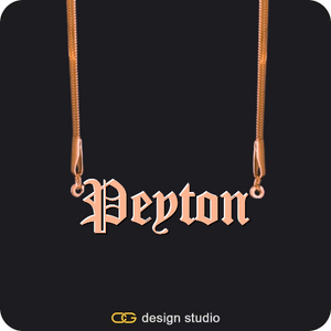 The Essential Name Necklace,Item Personalization