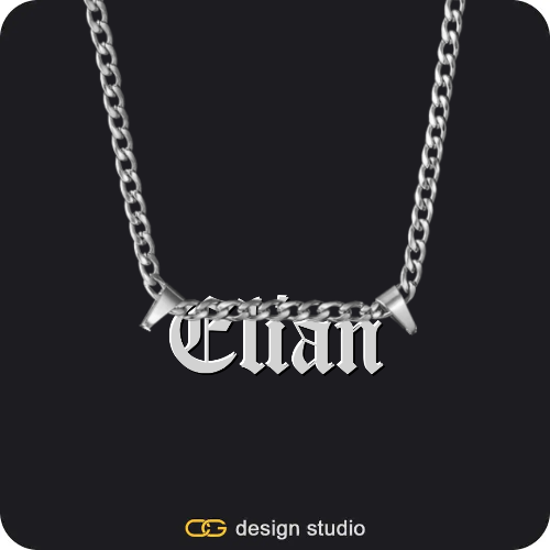 The Essential Name Necklace,Upgrade choice