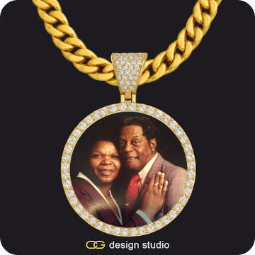 Custom Photo Pendant,Chain Upgrade - 10mm Cuban