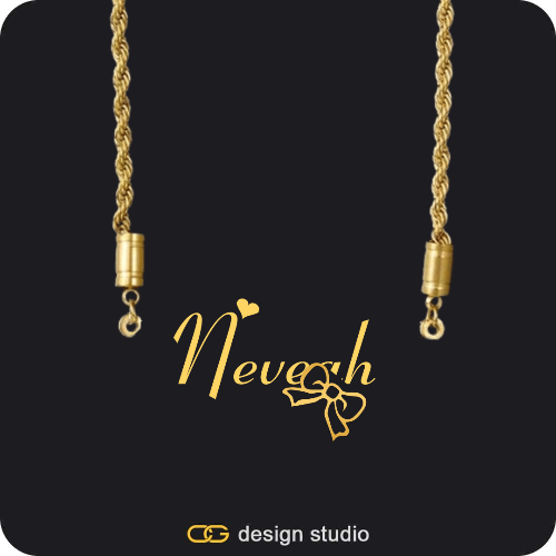 Custom Photo Pendant,The Essential Name Necklace: Rope Chain