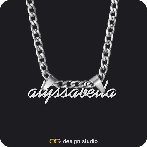 The Essential Name Necklace,Item Personalization