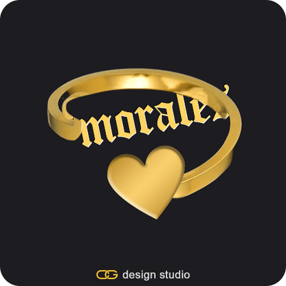 The Essential Name Ring,The Essential Name Necklace: Glitter