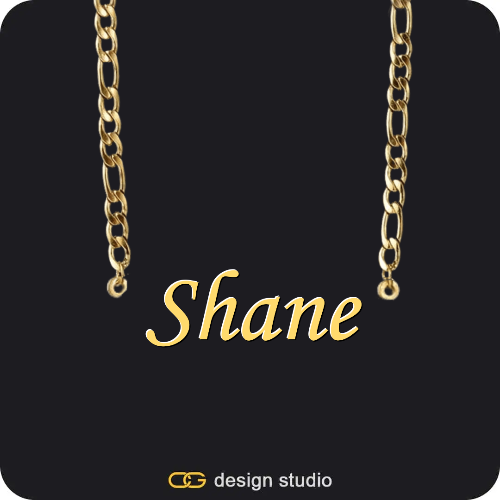 The Essential Name Necklace,Chain Upgrade - Figarro