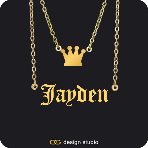 The Essential Name Necklace: Double Layer