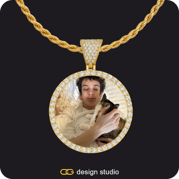 Custom Photo Pendant