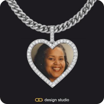 Custom Photo Pendant,Chain Upgrade - 5mm Cuban