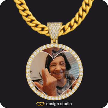 Custom Photo Pendant,Chain Upgrade - 10mm Cuban