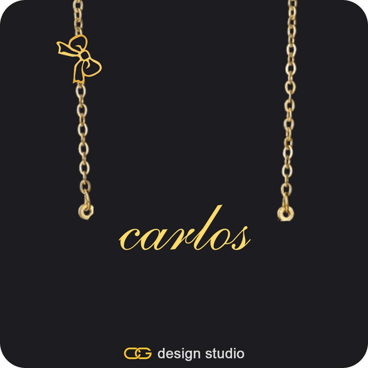 The Essential Name Necklace: Charm