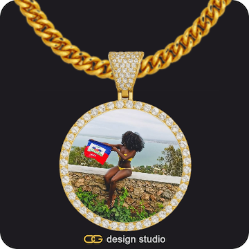 Custom Photo Pendant,Chain Upgrade - 5mm Cuban
