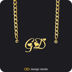 The Essential Name Necklace,Chain Upgrade - 4mm Curb