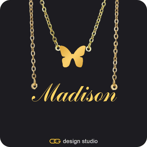 The Essential Name Necklace: Double Layer