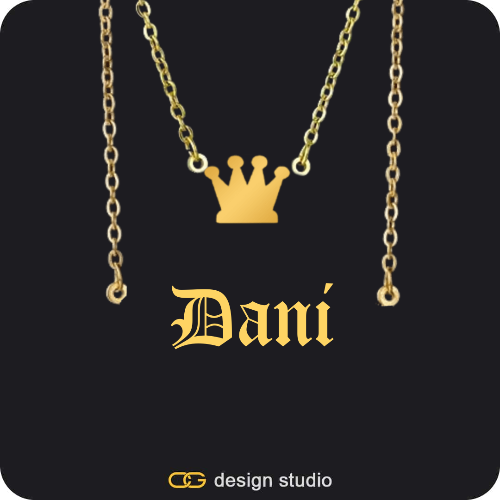 The Essential Name Necklace: Double Layer,Custom Heart Photo Pendant - Silver / Rope