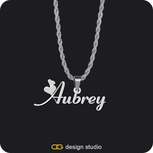 The Essential Name Ring,The Essential Name Necklace,Chain Upgrade - 4mm Curb,The Essential Name Necklace,Chain Upgrade - Rope