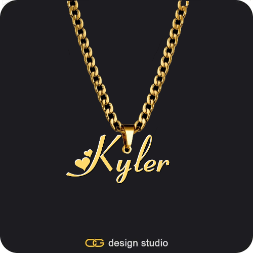 The Essential Name Ring,The Essential Name Necklace,Chain Upgrade - 4mm Curb,The Essential Name Necklace,Chain Upgrade - Rope