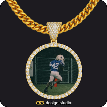 Custom Photo Pendant,Chain Upgrade - 5mm Cuban