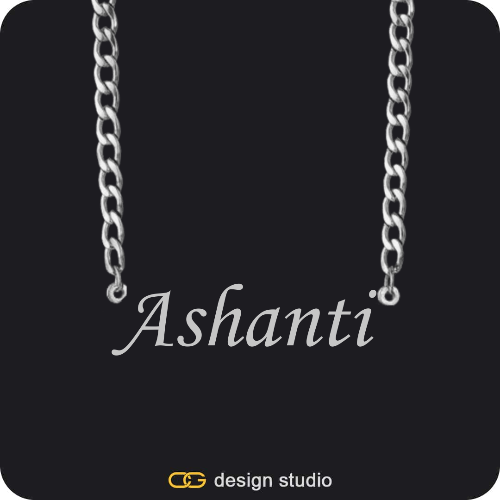 The Essential Name Necklace: Cuban chain