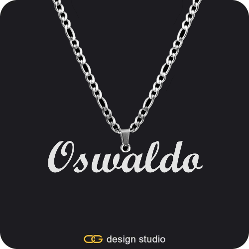 The Essential Name Necklace: Looped,Chain Upgrade - Figarro,The Essential Name Necklace: Underline,Chain Upgrade - Figarro