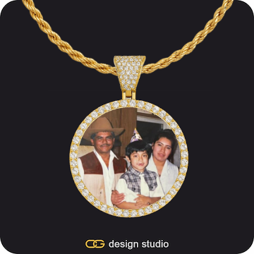Custom Photo Pendant