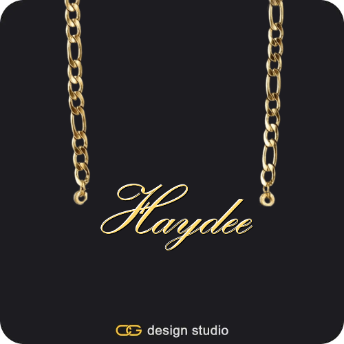 The Essential Name Necklace,Chain Upgrade - Figarro