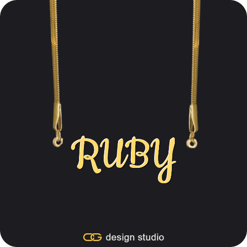 The Essential Name Necklace,Chain Upgrade - Herringbone