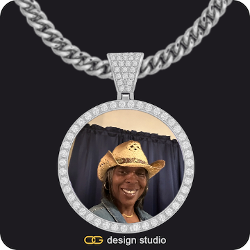 Custom Photo Pendant,Chain Upgrade - 5mm Cuban