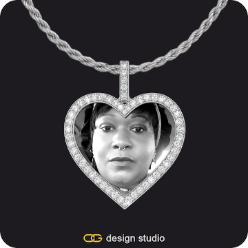 Custom Photo Pendant