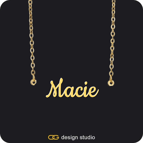 The Essential Name Necklace,Item Personalization