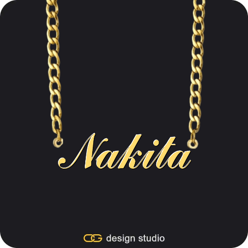 Butterfly initial necklace - G,The Essential Name Necklace: Looped,Item Personalization,The Essential Name Necklace,The Essential Name Necklace,Chain Upgrade - 4mm Curb