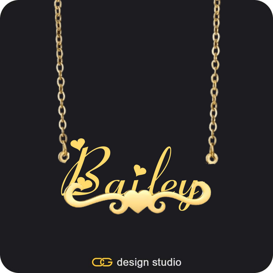 The Essential Name Necklace: Underline,Item Personalization,The Essential Name Necklace: Underline,Item Personalization