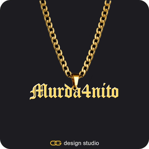 The Essential Name Necklace,Chain Upgrade - 4mm Curb